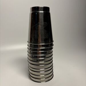 Stainless Steel Speed Stacks Super Stacks 12 Cups Weighted